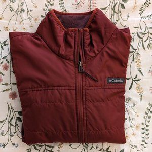 Columbia Reflective Polar Fleece Zip Up Sweater